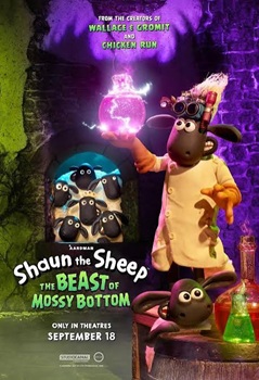 Poster for Shaun the Sheep: The Beast of Mossy Bottom 
